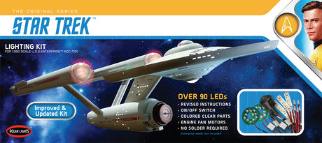 1:350 TTOS USS Enterpise Light Kit | MKA048  |   Polar lights Model-AMT-[variant_title]-ProTinkerToys