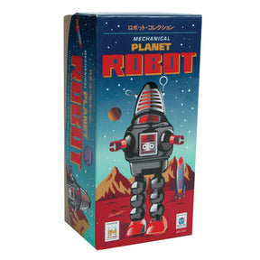 Toy box featuring a mechanical robot design and "Planet Robot" title for Schylling MS430