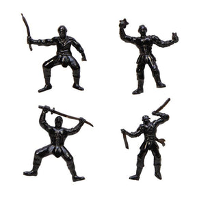 Ninja Wally Crawly figures in various action poses for Schylling NWC
