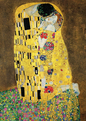 Two figures embrace in a vibrant, mosaic-style artwork against a dark background for PuzzleLife PLF1125
