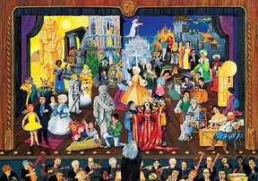 Crowded opera scene with costumed figures on stage and audience seated below for PuzzleLife PLF1342