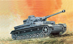 German Panzer IV Ausf. F1/F2 tank on a battlefield for Italeri 6217