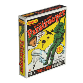 Toy box set: Paratrooper figure and parachute toy for children for Schylling RPT