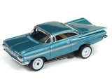 50's & Fins - Thunderjet - Release 22 | SC334-Auto World-1959 Chevy Impala (blue) - SC334IMPALABLUE-ProTinkerToys