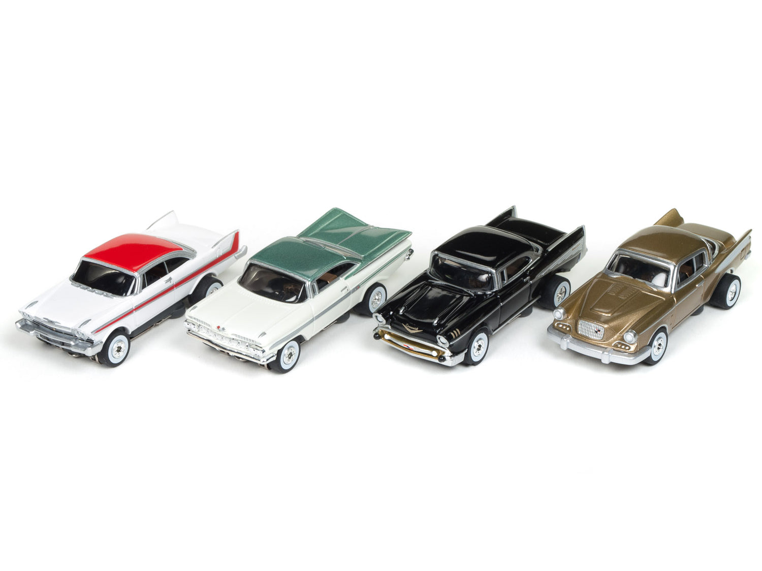 50's & Fins - Thunderjet - Release 22 | SC334-Auto World-SC334 Set of 4 - 1-ProTinkerToys