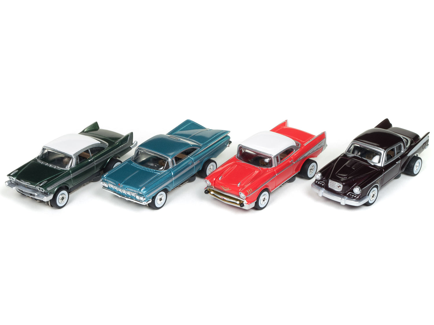 50's & Fins - Thunderjet - Release 22 | SC334-Auto World-SC334Set of 4 - 2-ProTinkerToys