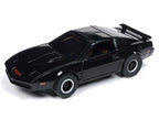 Black slot car resembling a classic muscle car for Auto World KITT