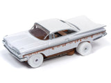 iWheels WHITE Barn Finds - Thunderjet - Release 26 | SC345 |  6 Cars-Auto World-1958 Plymouth Belvedere SC345BELVEDERE-ProTinkerToys