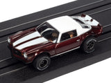 Muscle Cars USA - X-Traction - Release 30 | SC354 | Auto World-Auto World-#4 1971 Chevrolet Camaro MAROON-ProTinkerToys