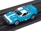 Muscle Cars USA - X-Traction - Release 30 | SC354 | Auto World-Auto World-#3 1971 AMC Javelin LT BLUE-ProTinkerToys