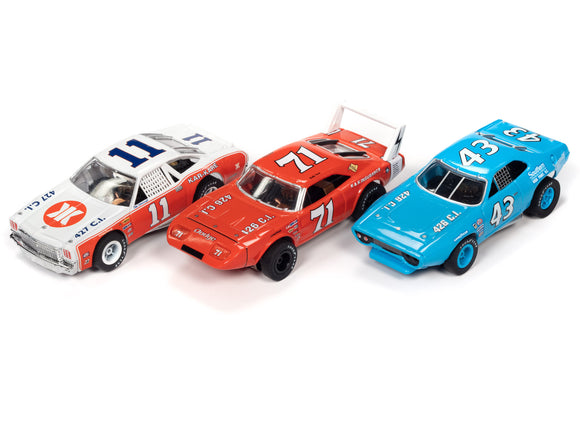 Stock Car Legends R31 | SC355 | X-Traction-Auto World-SC355 ALL 3 cars | Petty , Issac, Yarborough-ProTinkerToys