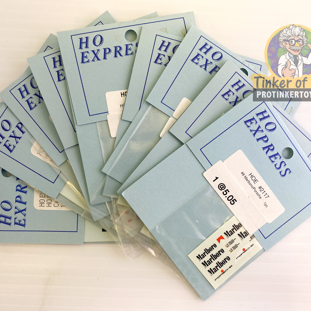 Slot Car Decal Sticker Pack | 2110-2119 | HO Express – ProTinkerToys.com