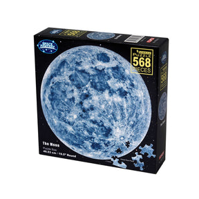 Circular puzzle of the Moon, 568 pieces, 49.53 cm round for Tomax TOMR50-002