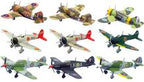 Assortment of miniature model airplanes in various colors and designs for BCmini 71129