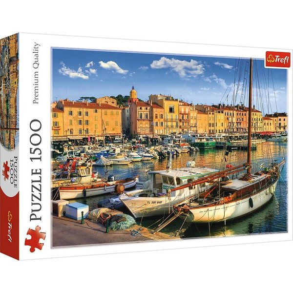 Old Port in Saint Tropez 1500 PC | TRF26130 | Trefl