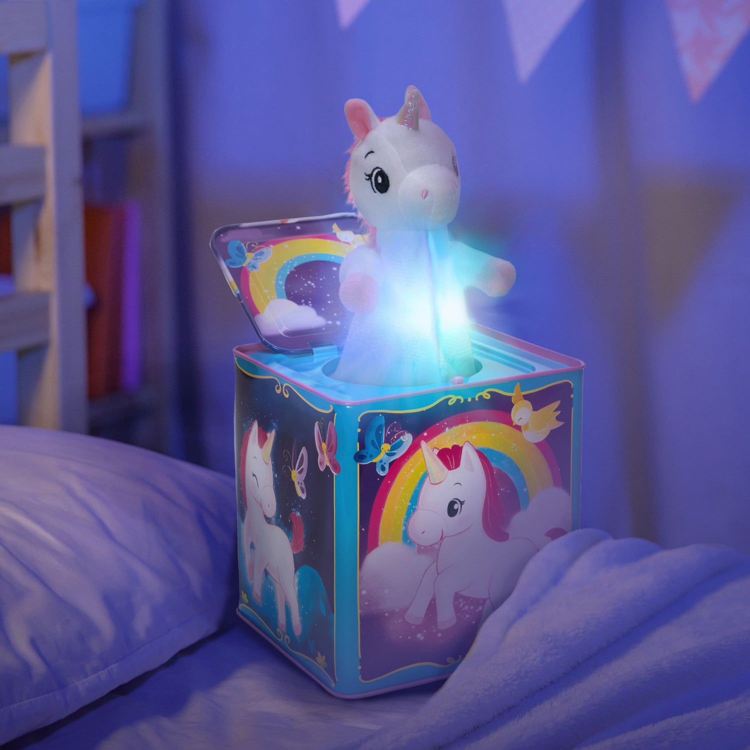 POP & GLOW UNICORN JACK IN THE BOX |  UJB | Schylling-Schylling-[variant_title]-ProTinkerToys