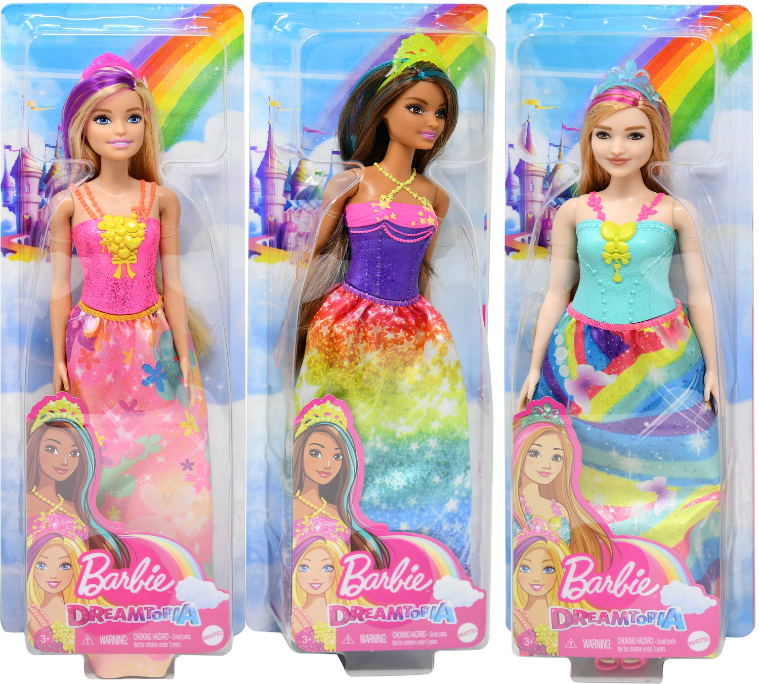 Mattel DP Barbie Core Dreamtopia Princess Asst 1/Ea GJK12962A