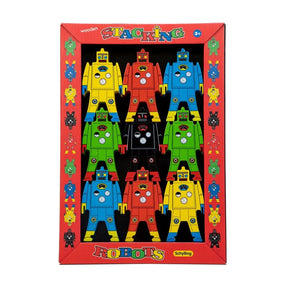 Colorful wooden stacking robot toy set for building and play for Schylling WSR