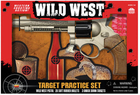 Toy pistol and targets for western shooting practice for Parris Toys 4645