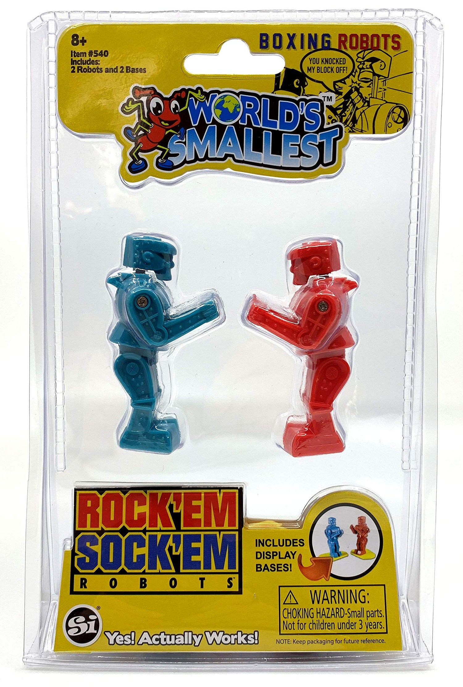World’s Smallest - Rock’Em Sock’Em Robots | 540 | Super Impulse