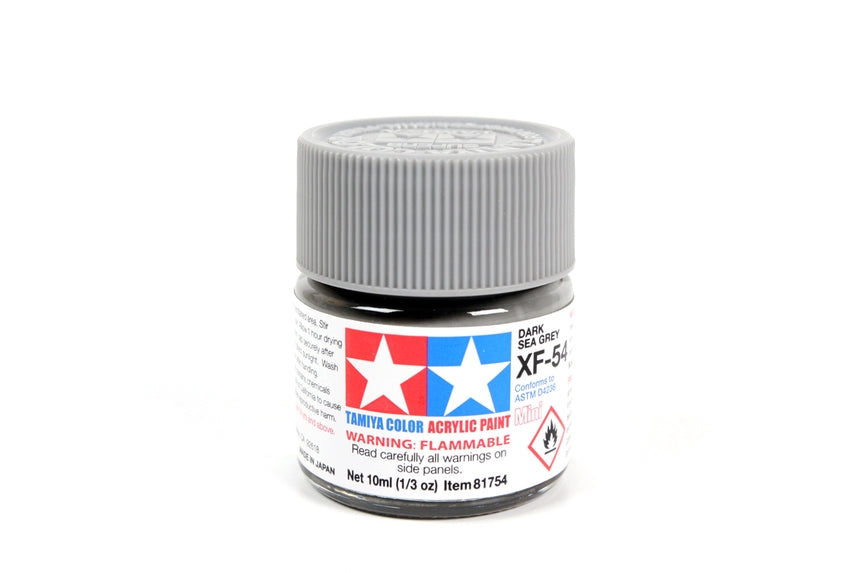 Acrylic Mini Xf-54 Dk Sea Grey (10ml) | 81754 | Tamiya