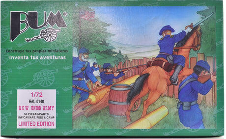 A.C.W Union Army (50 parts ) 1:72 Figure Set | 0140 | Bum Model Co.-Imex-[variant_title]-ProTinkerToys