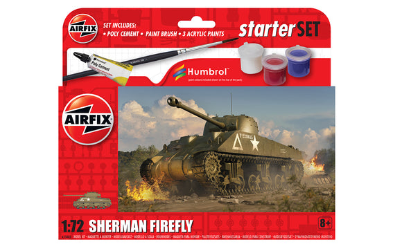 Small Starter Set NEW Sherman Firefly | A55003 |  Airfix Model-Airfix-[variant_title]-ProTinkerToys