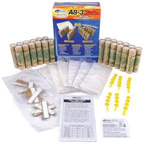 Estes A8-3 engine bulk pack with instructions and accessories for 1781
