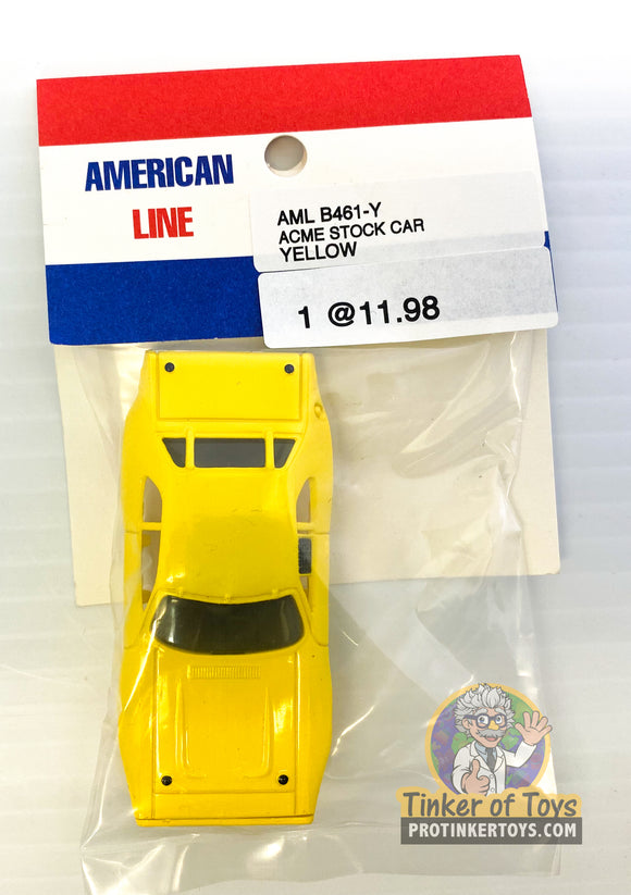 ACME Stock Car | B461 | American Line-American Line-K-Yellow-ProTinkerToys
