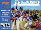 Mexican infantry figures in American History Series diorama for IMEX 510
