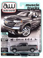 Die-cast model of a modern pickup truck from Auto World Muscle Trucks for AW Die Cast AW64282