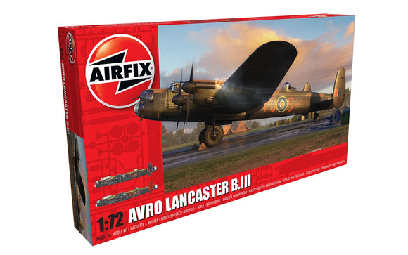 Avro Lancaster B.III 1/72 Scale | A08013A | Airfix Model