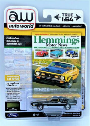 Die-cast model set featuring classic Ford Mustang cars for AW Die Cast AW64272