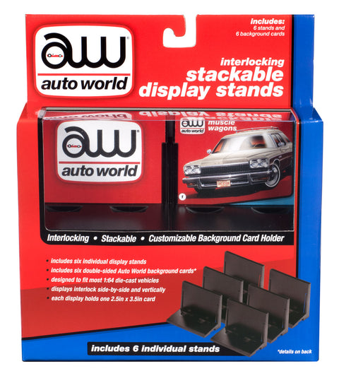 Stacking Display Stand (6 Pack) | AWDC017 | Auto World – ProTinkerToys.com