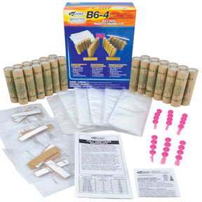 Bulk pack of B6-4 model rocket engines and accessories for Estes 1783