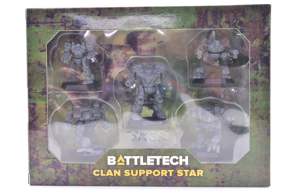 BattleTech: Miniature Force Pack - Clan Support Star | 35726 | BattleTech