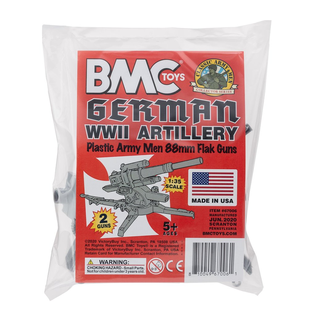 WW2 German 88MM Artillery - Gray | 67006 | BMC – ProTinkerToys.com