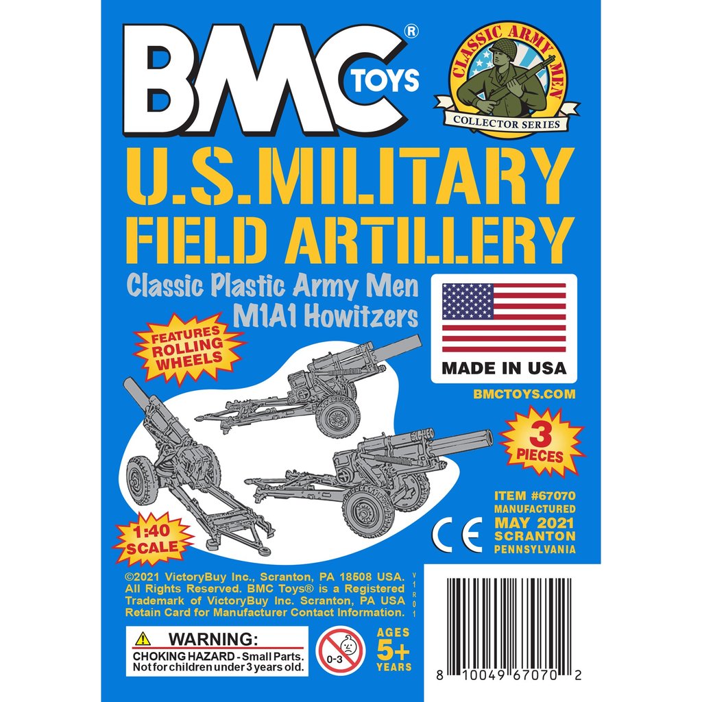 US Military Howitzers Artillery – Blue | 67070 | BMC