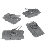 Payton Anti-Aircraft Tanks - Gray | 48545 | BMC-BMC-[variant_title]-ProTinkerToys