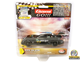 Slot car BMW M4 DTM race car in packaging for Carrera Go 20064131