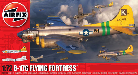 Boeing B17G Flying Fortress 1/72 Scale | A08017B | Airfix Model