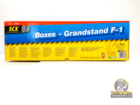 Model kit box for 1:32 scale Grandstand F-1 racing display for SCX 88260