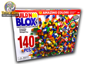 Assortment of colorful building blocks for creative play for Bond Street Innovations Sample