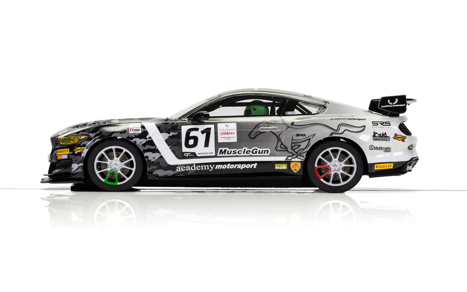 Ford Mustang GT4 - Academy Motorsport 2020 | C4221 | Scalextric 1/32 Slot Car-Scalextric-[variant_title]-ProTinkerToys