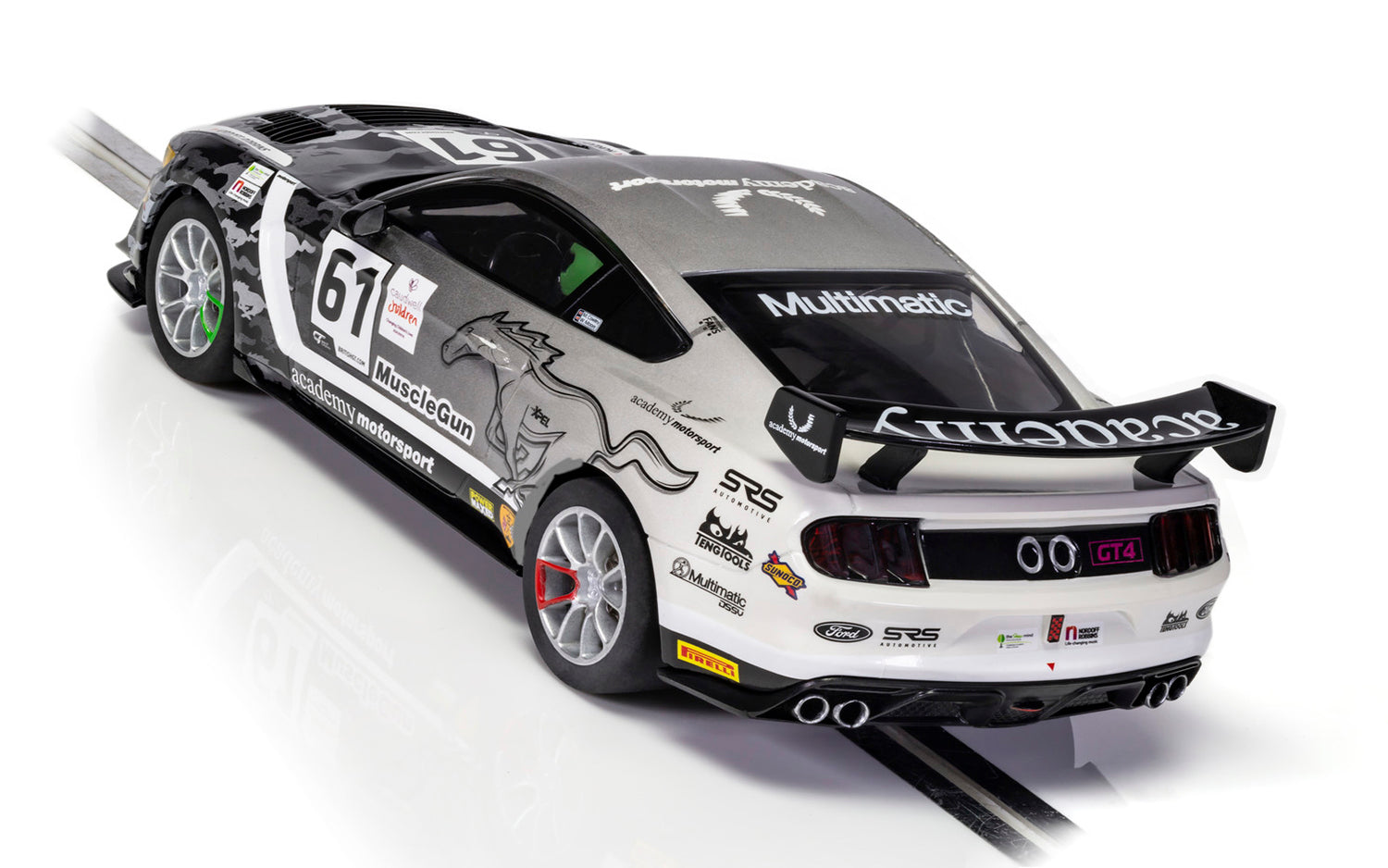 Ford Mustang GT4 - Academy Motorsport 2020 | C4221 | Scalextric 1/32 Slot Car-Scalextric-[variant_title]-ProTinkerToys