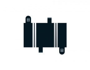 Scalextric Quarter Straight track piece, 87mm x 2 for C8200