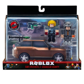 Roblox Car Crushers 2: Grandeur Dignity deluxe vehicle set with minifigures for Target