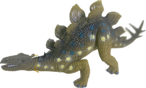 Stegosaurus model toy with prominent dorsal plates and tail spikes for Mamejo MAJ32003
