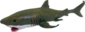 Life-sized Great White Shark model, detailed sculpture with open jaws for Mamejo MAJ12209