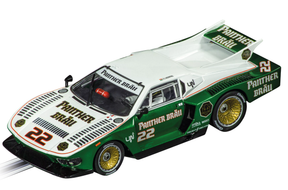 Green and white race car model, De Tomaso Pantera, number 22 for Carrera 20027721